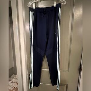Men’s Athletic Adidas Track Pants Zippered Pocket and Leg